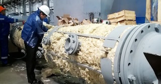 Утепление резервуаров ППУ в Климовске от 774 руб/м2